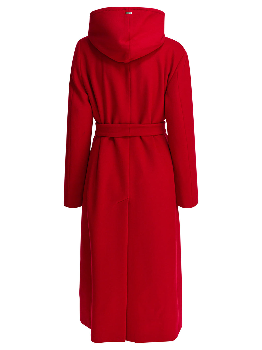 Herno Virgin Wool Long Coat Jackets and Coats - Red | bb9d00d9955a16e1b5730e58d2e6ff76fa9236b6