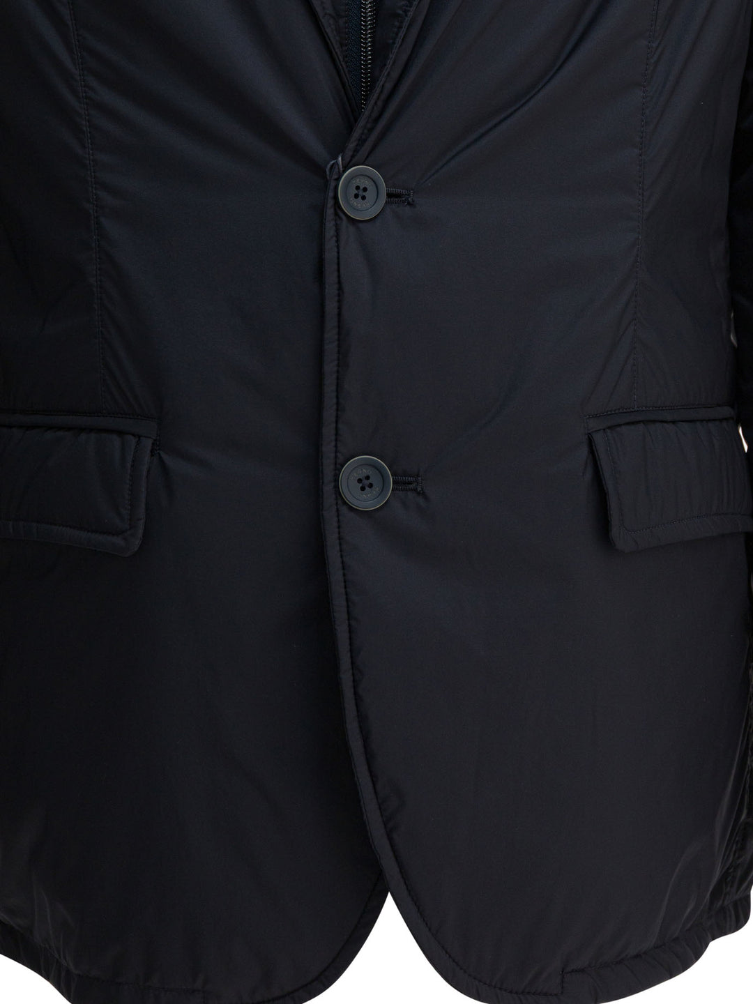 Herno Ecoage Blazer Jackets and Coats - Blue | 91e7810bdbac96da43605645beb2a2e1f4e26841