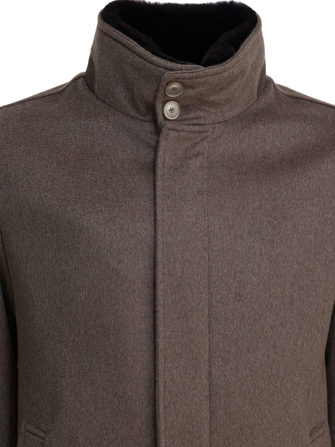 Herno Cashmere Coat Jackets and Coats - Brown | 933391e94719f319356c08b70ad164dbe3c8ec5c