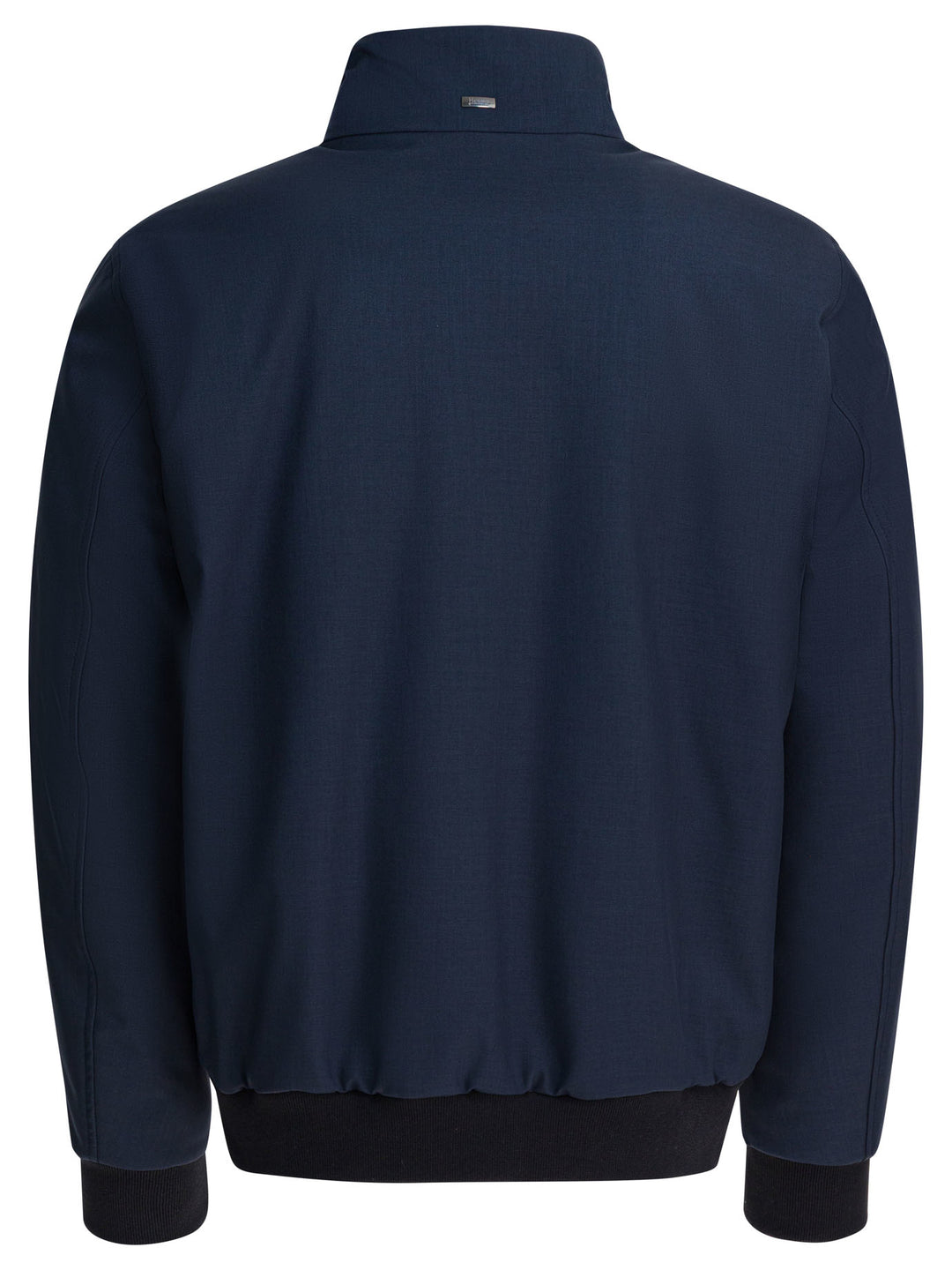 Herno Melange-Effect Bomber Jacket Jackets and Coats - Blue | a65f2920c3ef6f9617fc5e8058a061e622c4dc3f