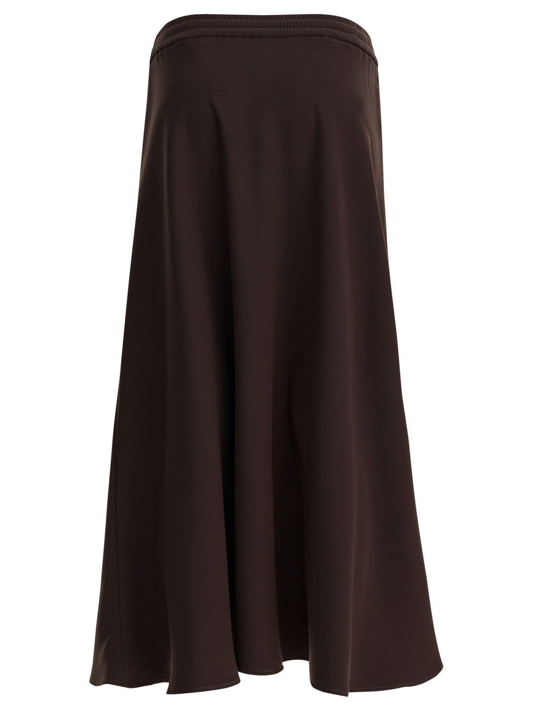 Herno Matte Satin Midi Skirt Skirts - Brown | 9a5cc7552ce8bc6a4fbae67fe27e1b4466c6a74d