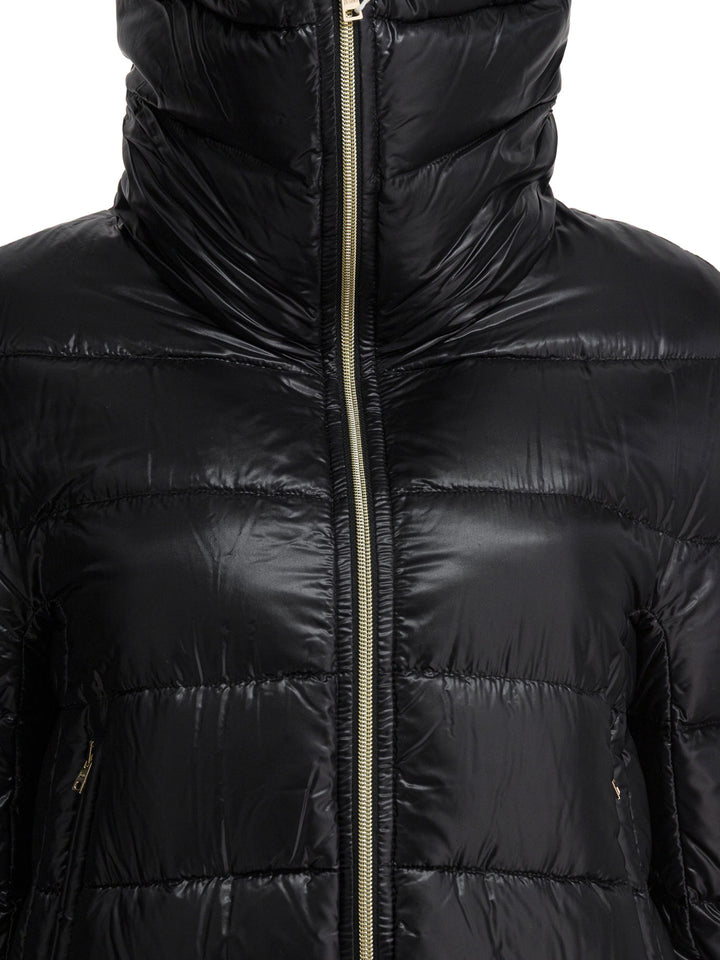 Herno Cleope Jackets and Coats - Black | b47b8309153f3f72f8f8f21c154ed0ef29f85981