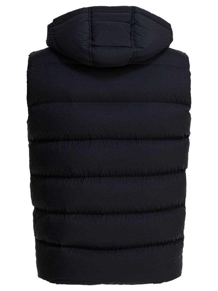 Herno Ecoage Sleeveless Jacket Jackets and Coats - Black | 8fe6ff1e6682270cbc60651226d57138acc86180
