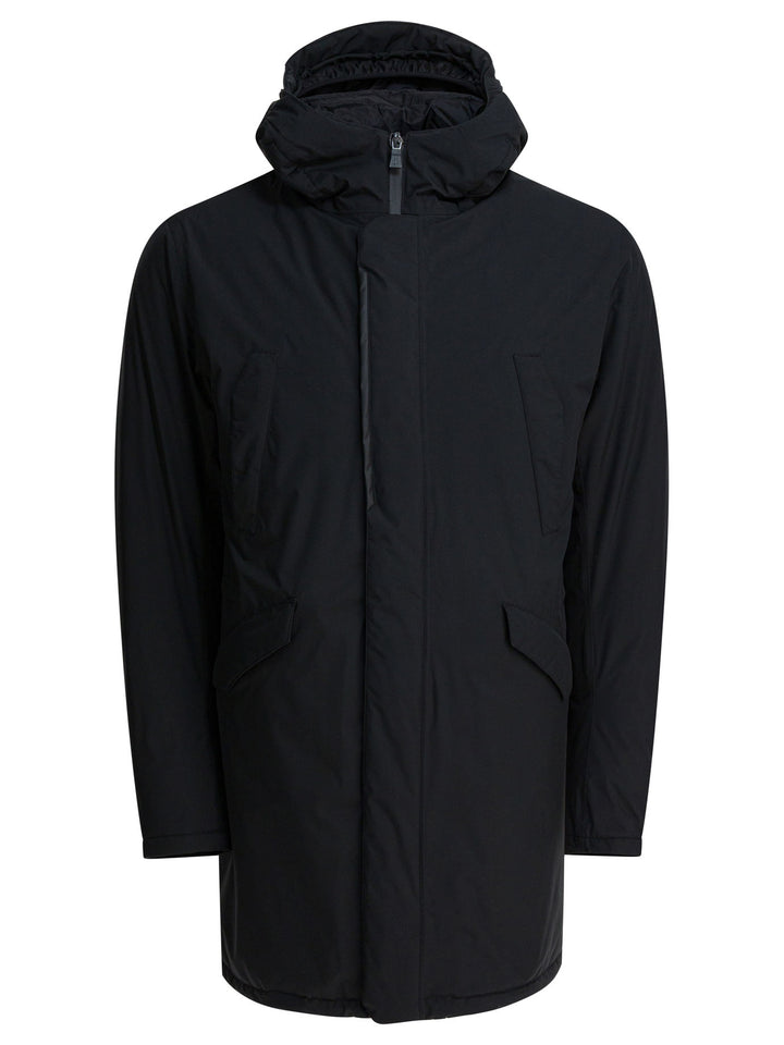 Herno Fishtail Gore Jackets and Coats - Black | 1ffeadb85e3592b5741ae129bcbcdeccb83f8d3f