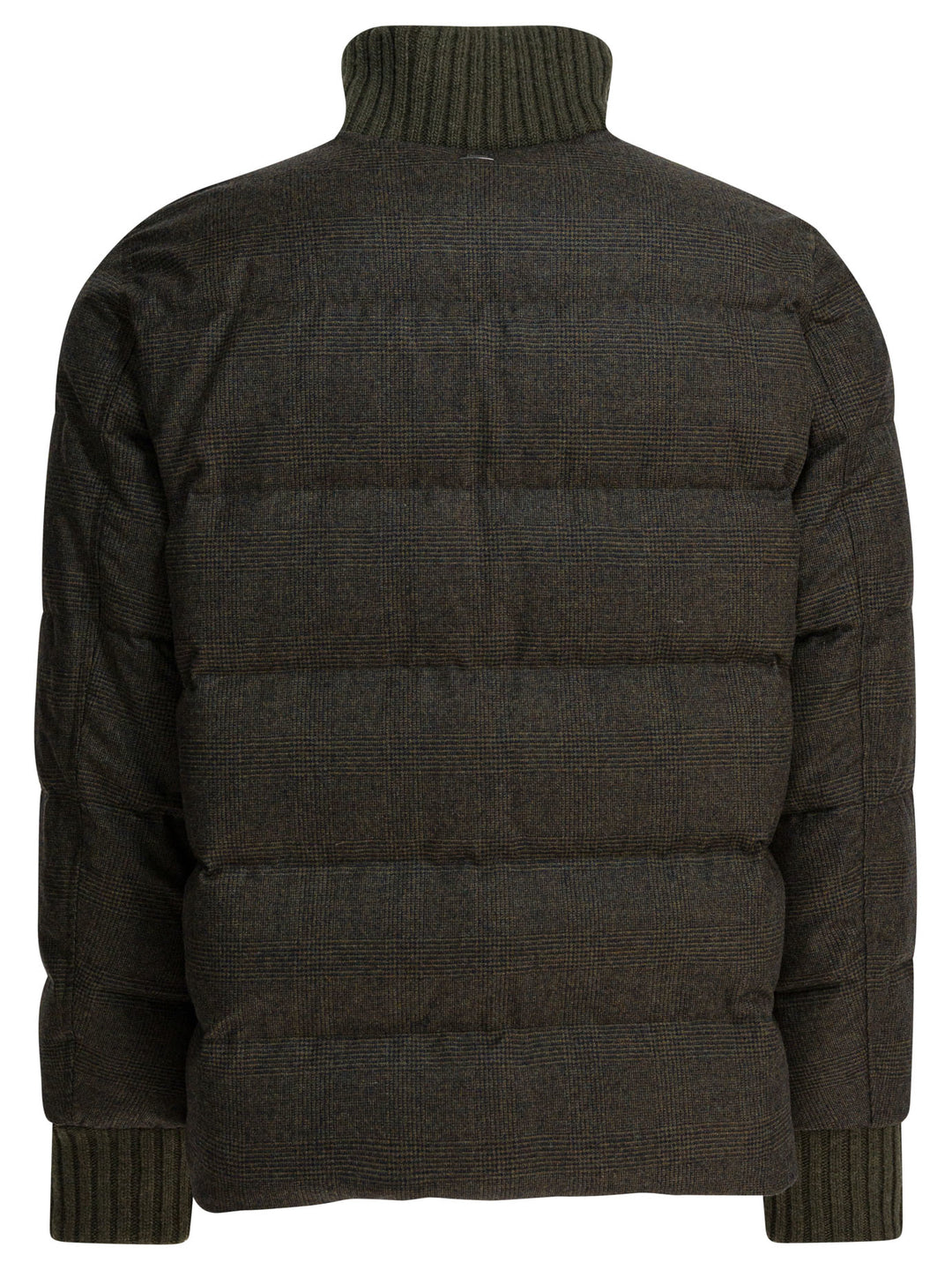 Herno Wool And Cashmere Bomber Jacket Jackets and Coats - Green | e7ee75555382209c1181434921172548ca82feeb