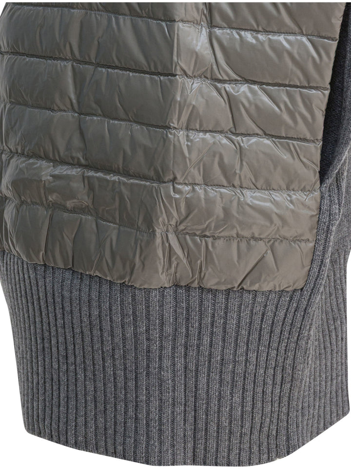 Herno Ultralight Wool And Nylon Cape Jackets and Coats - Grey | 99cd345ec86014fb8edc29540bcd4a86c18ba7f1