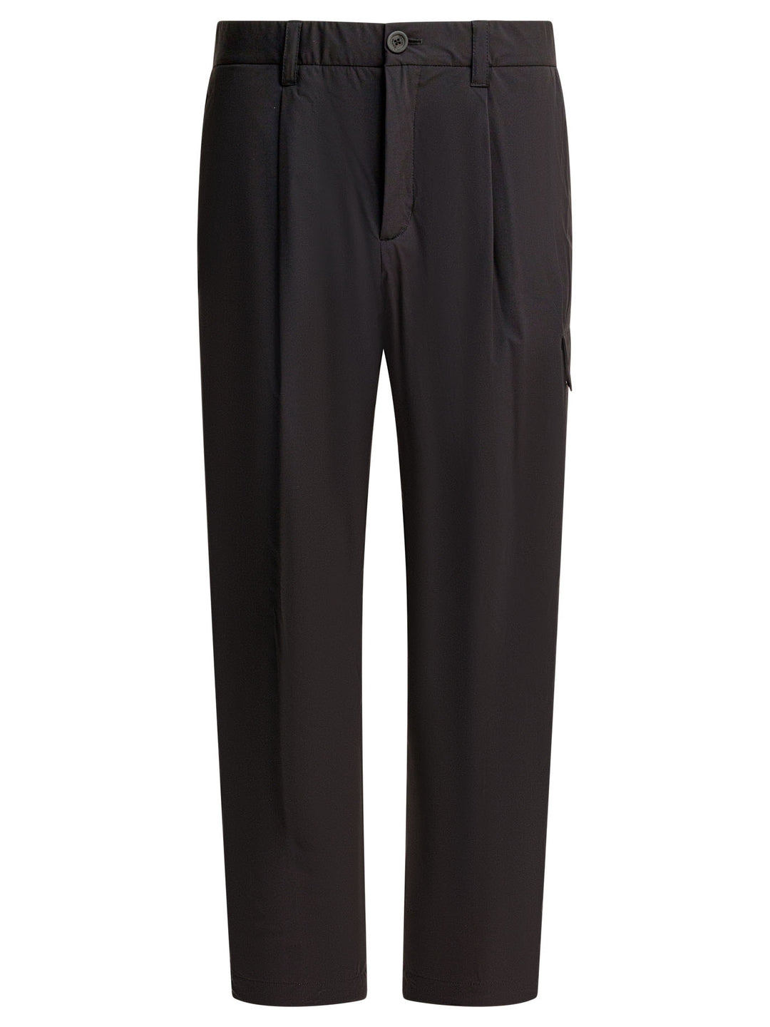 Herno Nylon Cargo Pants Trousers - Black | 0720d1fe5ba931c668ee11b36ea85abbb6735239