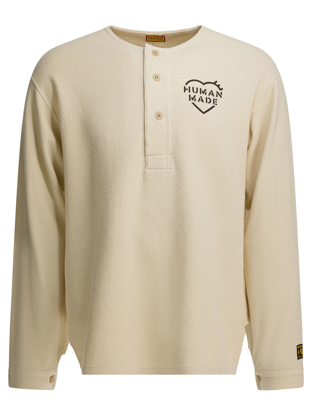 Human Made Henley T-shirts - White | 3311451973017615dae47a9676369e92d04995c1