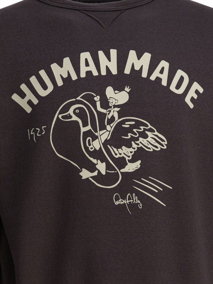 Human Made  Sweatshirts - Brown | 7af32e0ef463b1c3fa005521ba194874ada14243