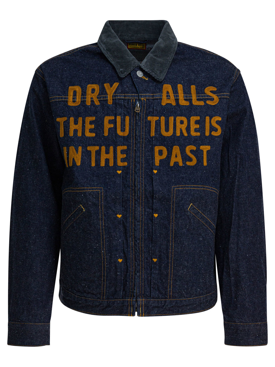 Human Made Dry Alls The Future Is In The Past Jackets and Coats - Blue | 7131d860c56b1b1e3a969dc11a2e59c6bfb6aa77