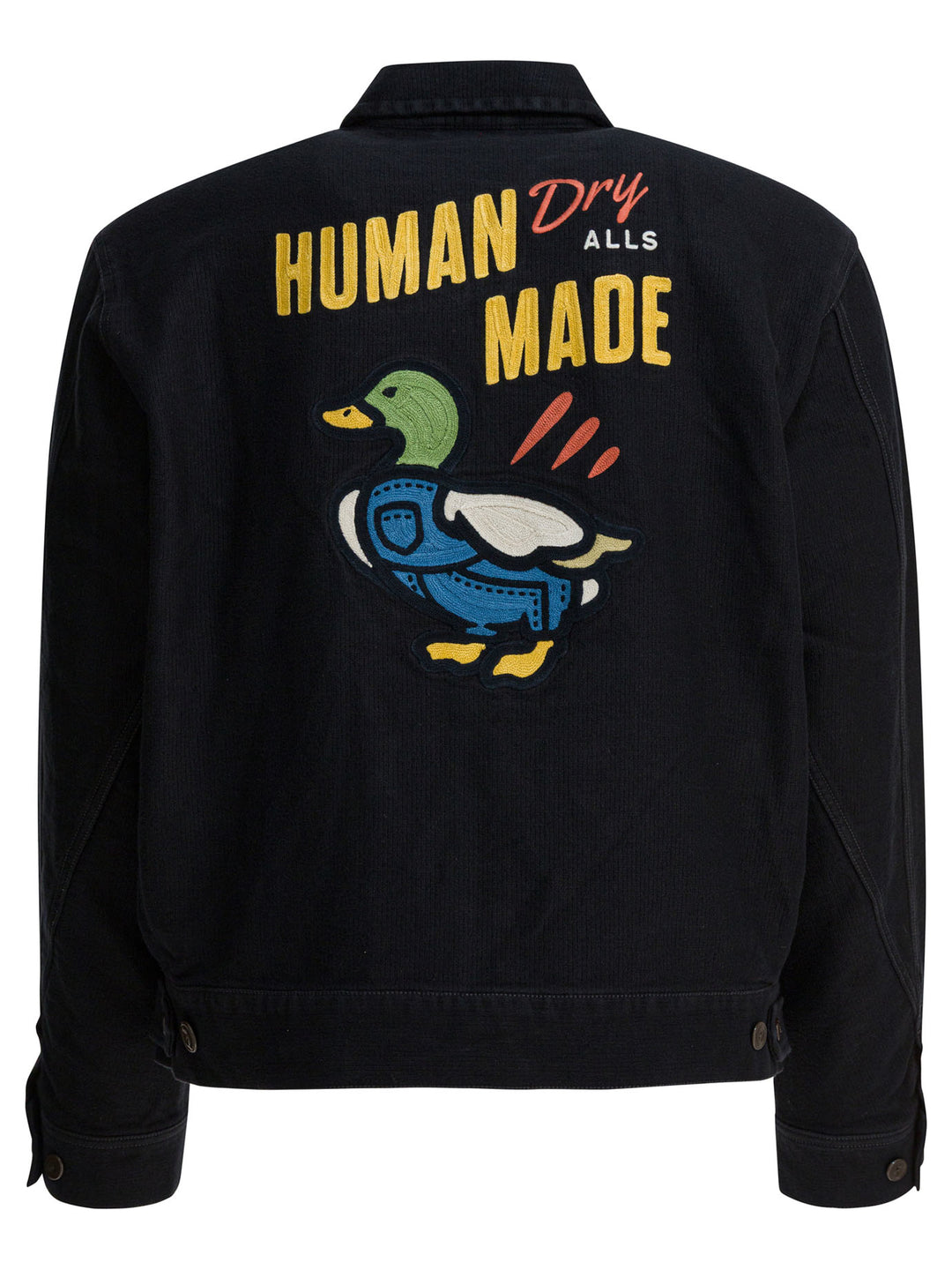 Human Made Zippered Overshirt Jacket Jackets and Coats - Black | 51d8eb78720c0d62931ccb96f9c54aaf5d484acf