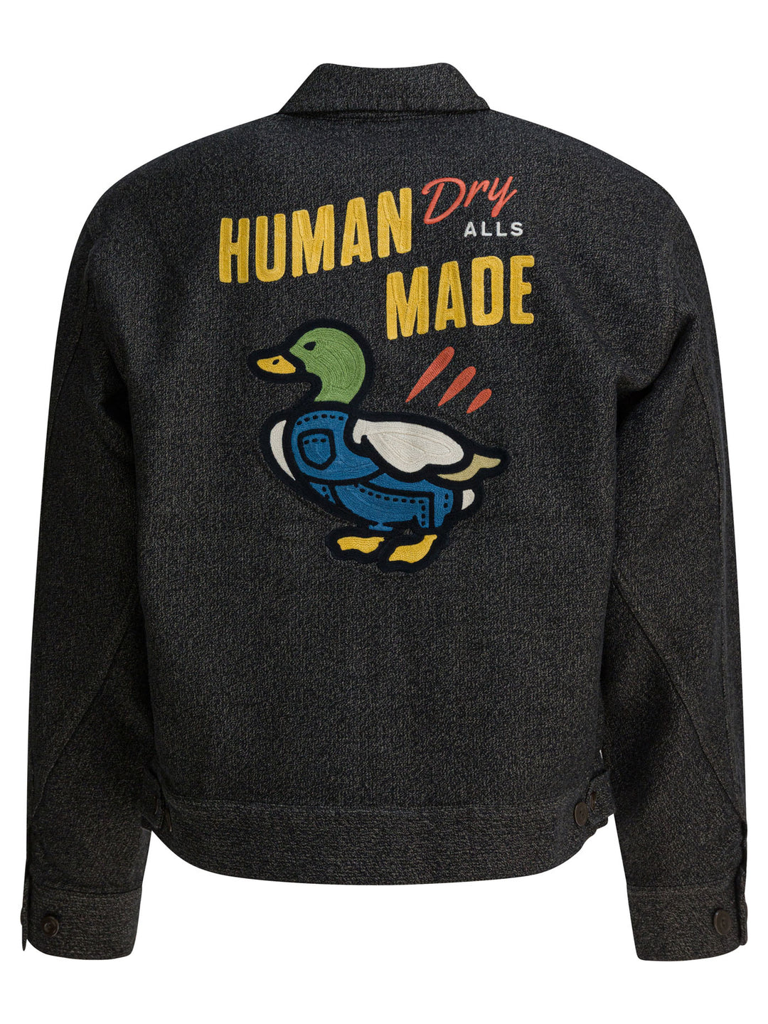 Human Made Zippered Overshirt Jacket Jackets and Coats - Grey | 25aa01507648cb9fe10e888e2058fcb2d872d422