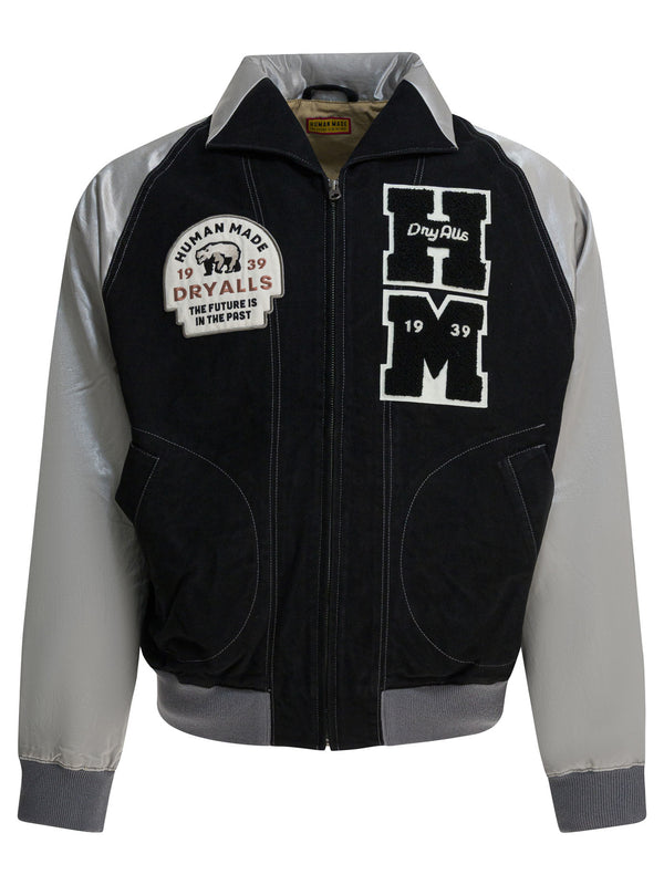 Varsity Jackets And Coats Black