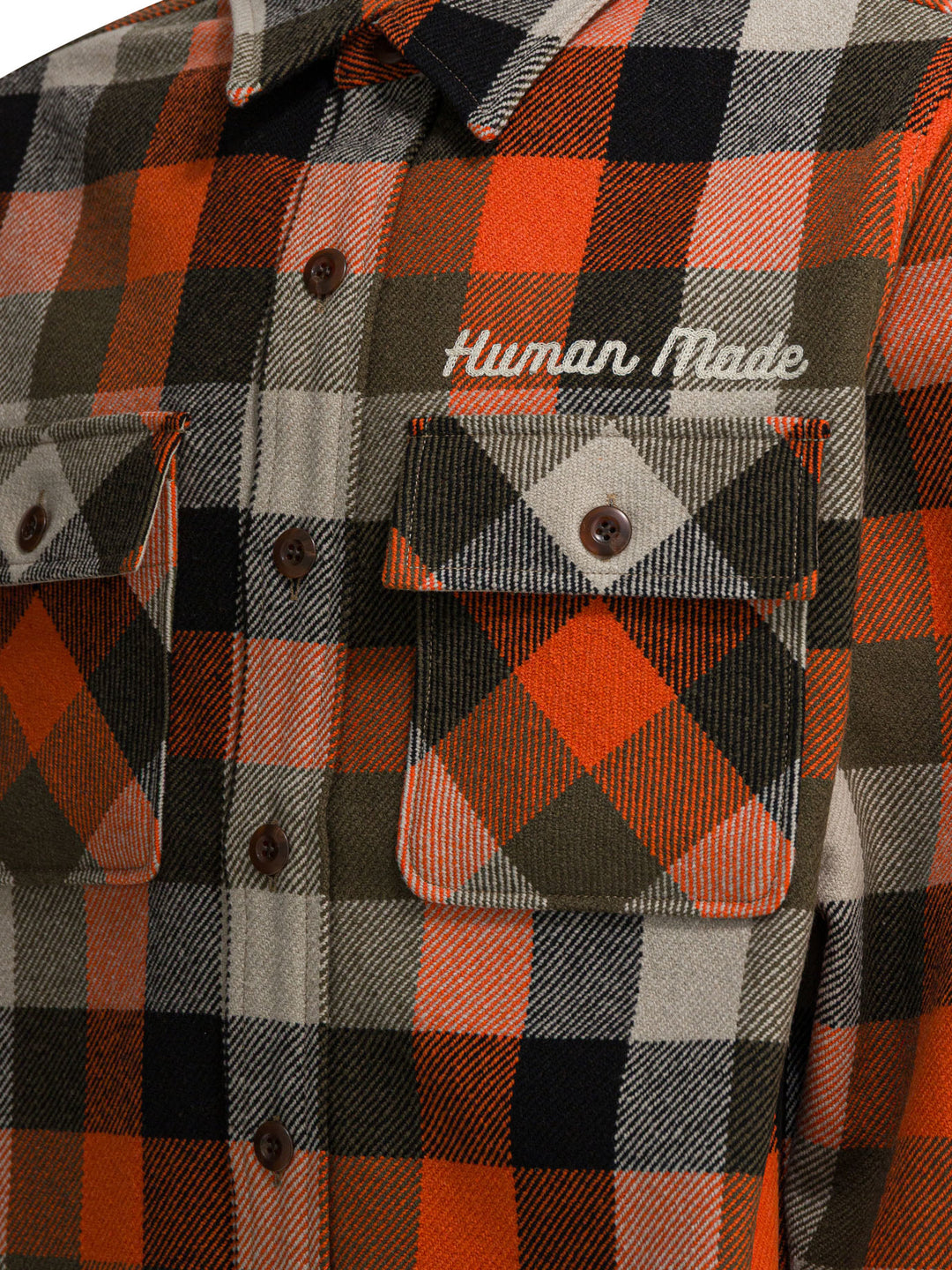 Human Made Wool Overshirt Jacket Jackets and Coats - Orange | 541a2b15b9ec7c789f73768ca0d2a7aa8340dabc