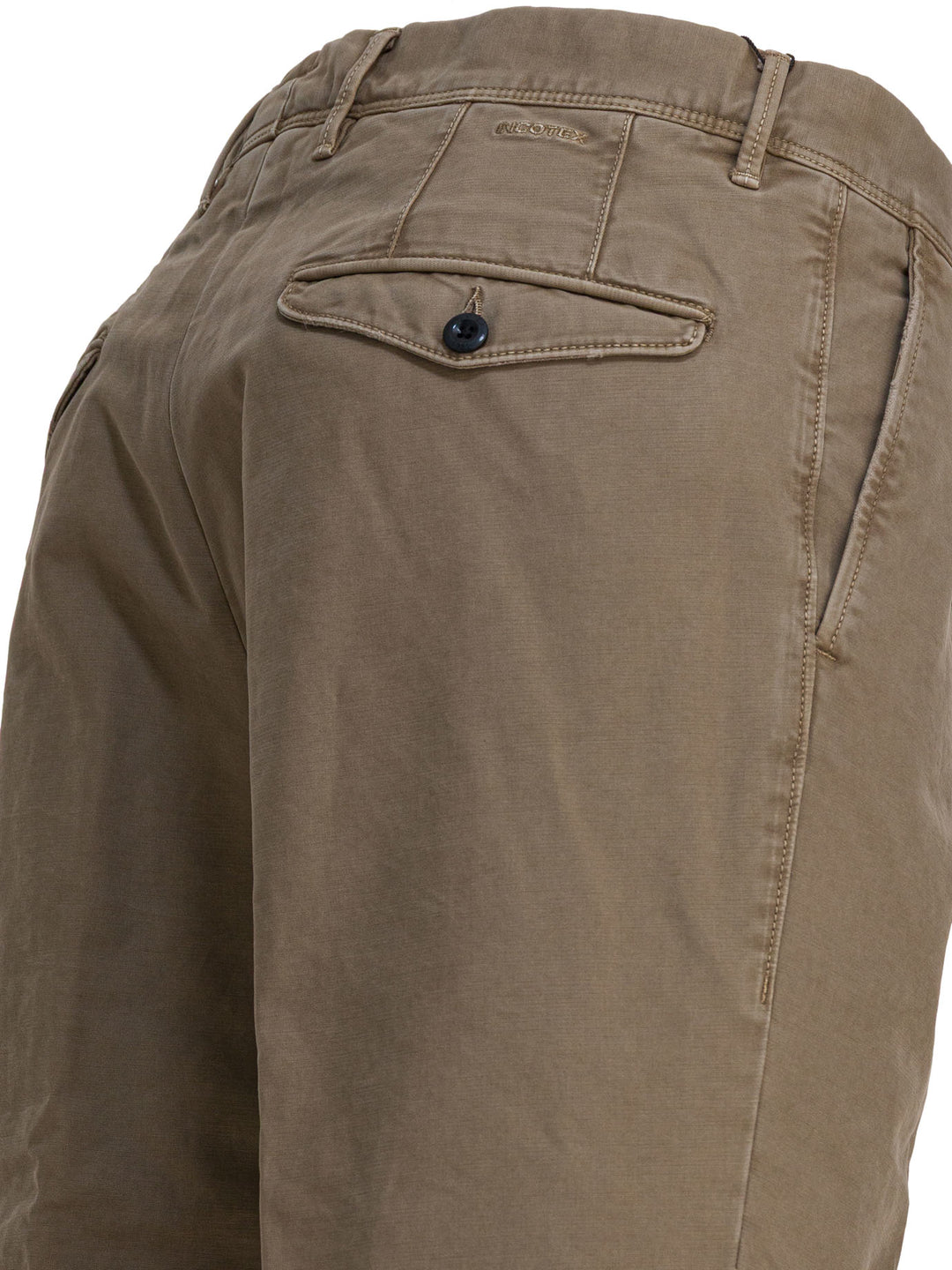 Incotex Slacks Tapered Fit Trousers - Beige | 035bfde4628179af7e579d7c6e2e26dc7b51a90e