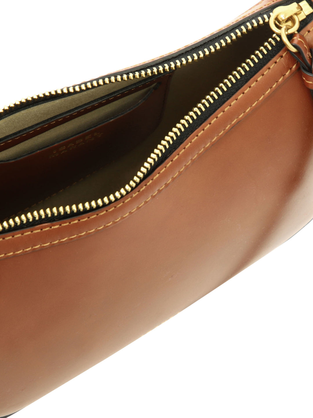 Isabel Marant Oskan Moon Shoulder Bags - Brown | 1d802641fff03ba285046d86e4643e415d3a34d4
