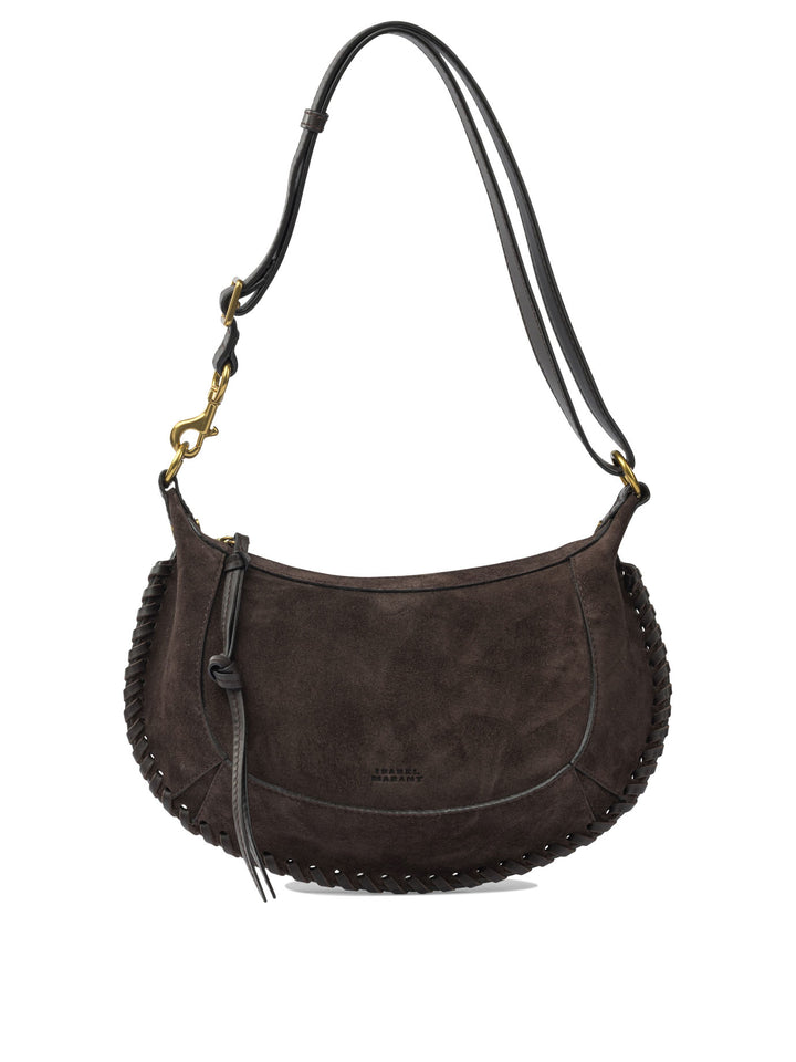 Isabel Marant Oskan Moon Shoulder Bags - Brown | 0c5581289248def8b2e0b42f5f6b3cb6c07cf607