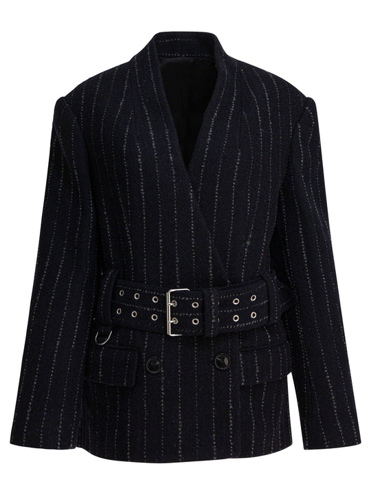 Fyma Jackets And Coats Blue