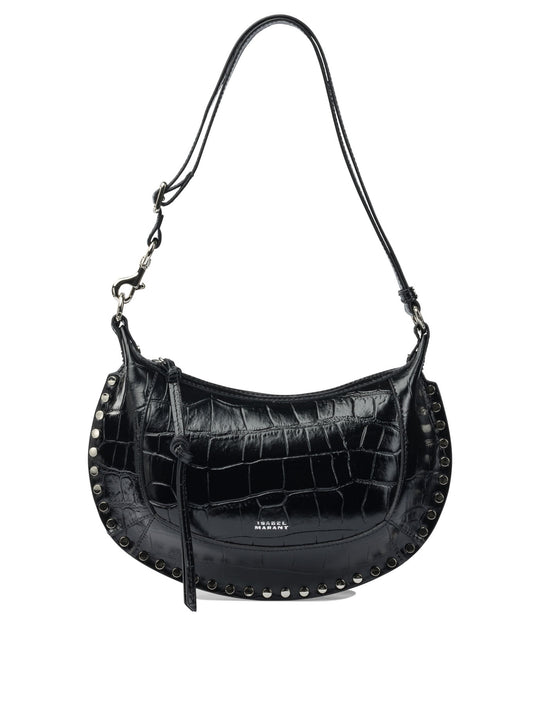 Oskan Moon Shoulder Bags Black