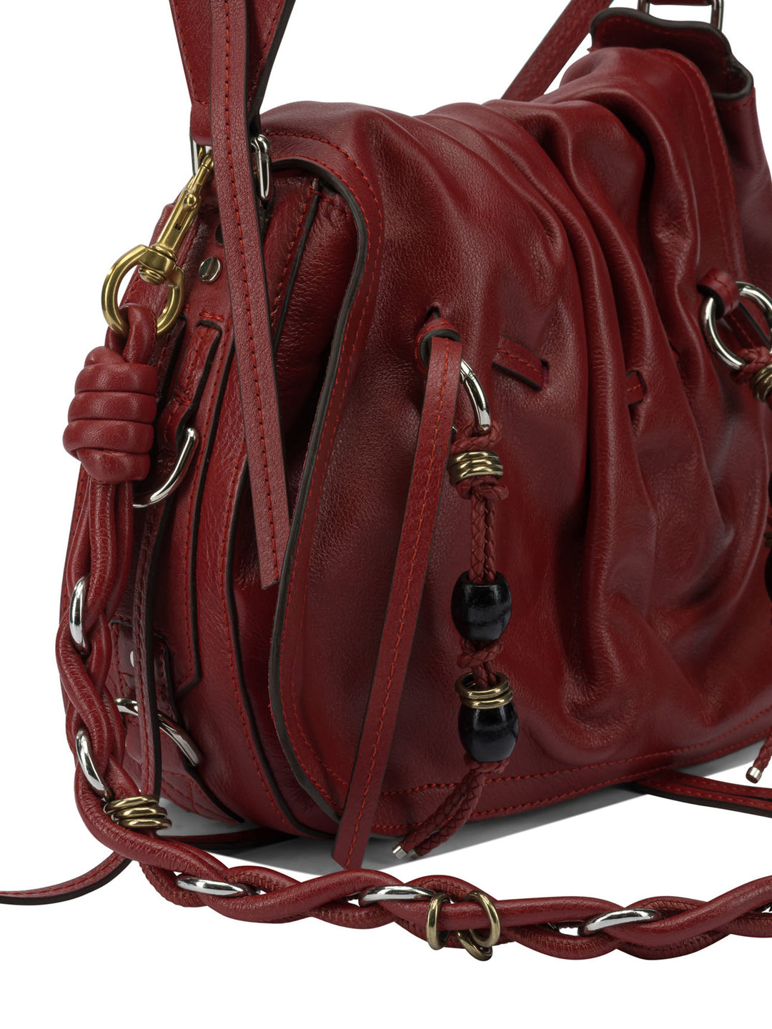 Isabel Marant Bolton Crossbody Bags - Red | 4d7e490a40fc302e8436b22d491a862cf46bd6f6