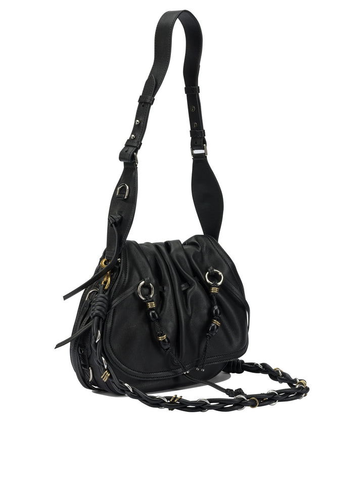 Isabel Marant Bolton Crossbody Bags - Black | d7453d4ada3ce6ead703367f3dfd8bcb9d98dd45