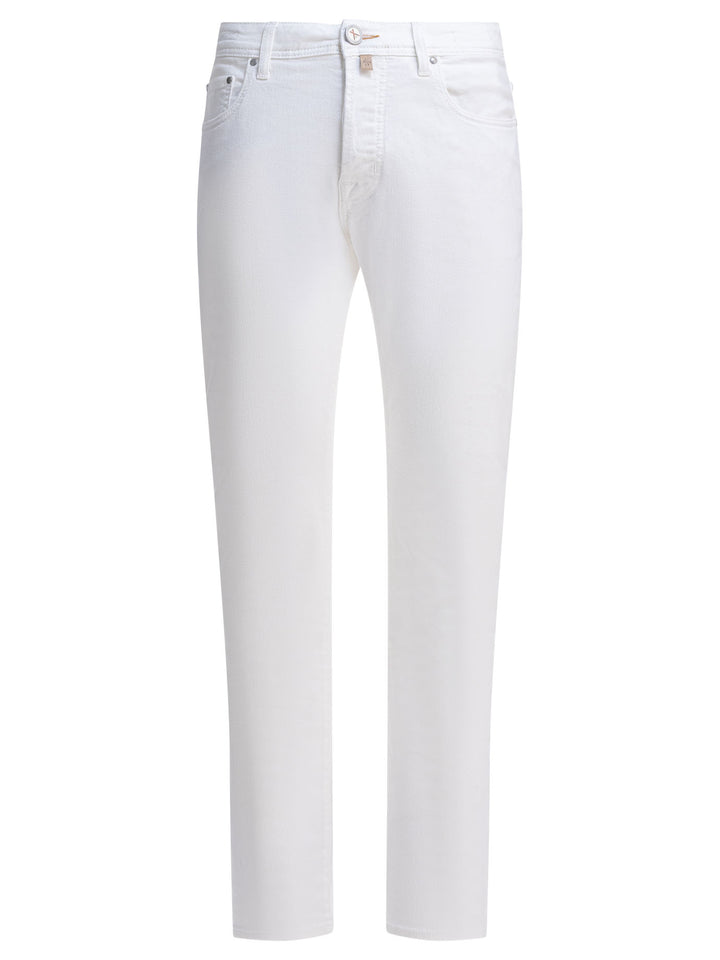 Jacob CohëN  Trousers - White | 70ceb4ff68611b25dbad213332b0062fa28c5946