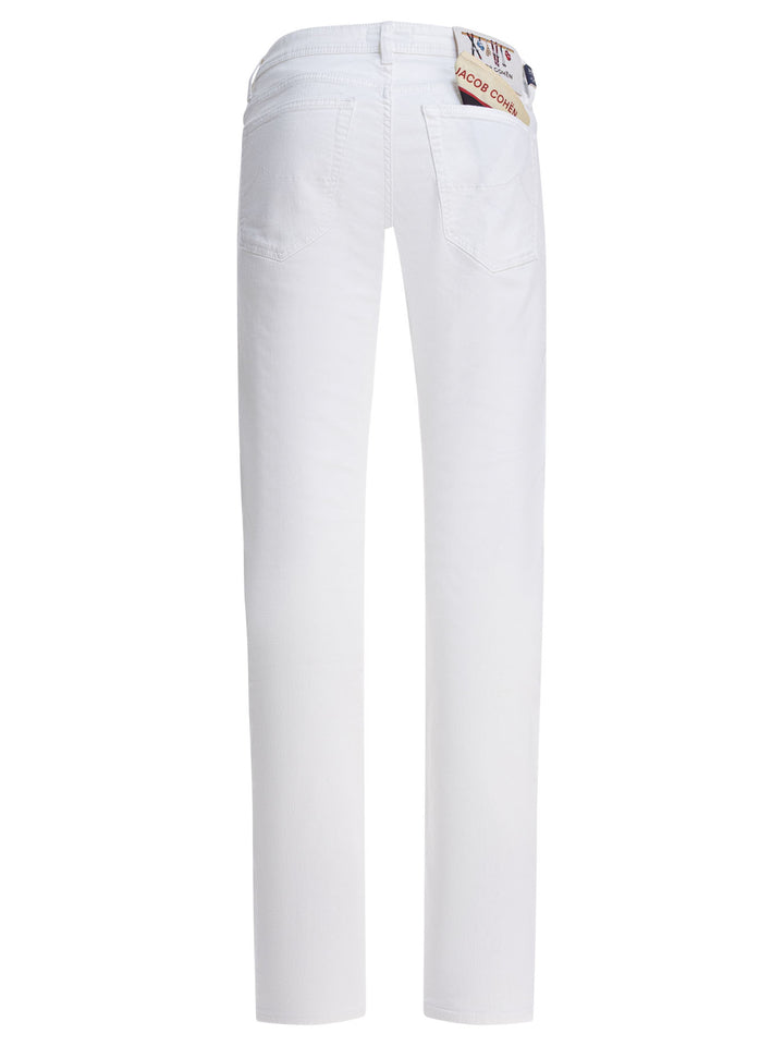 Jacob CohëN  Trousers - White | 31d0f1762745f7f4cc7c2b439771de9fcec97394