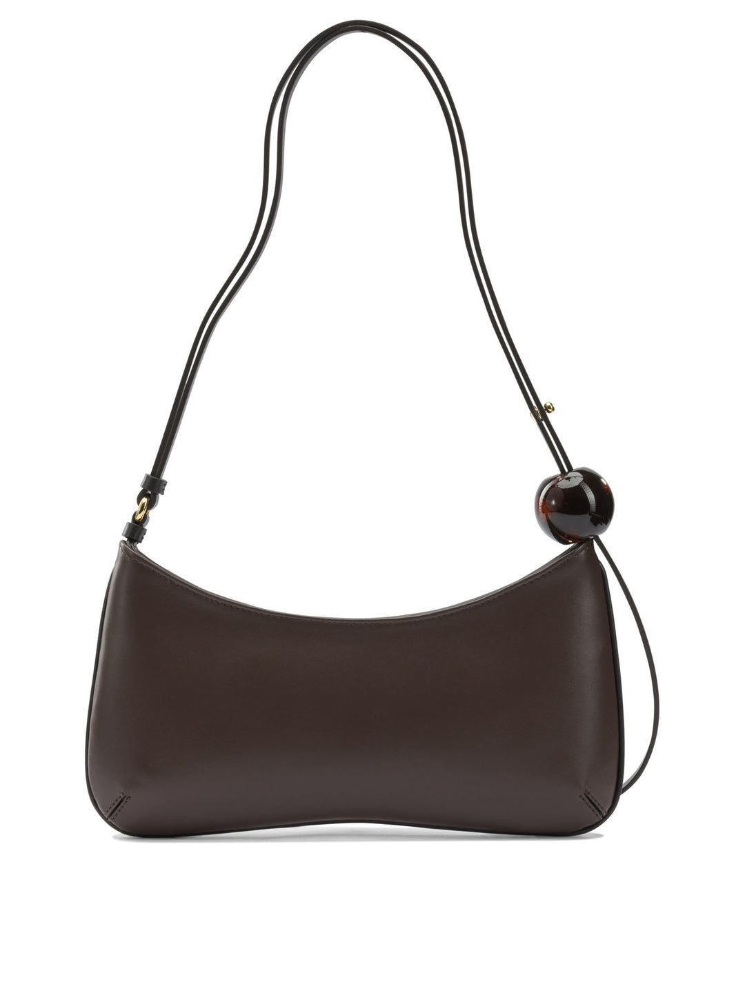 Jacquemus Le Bisou Perle Shoulder Bags - Brown | 1272e03579dc065c01385b842272cfd61988c9b6