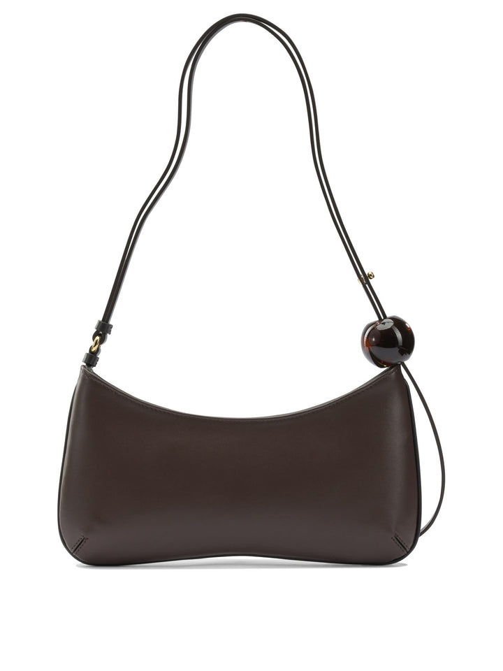 Jacquemus Le Bisou Perle Shoulder Bags - Brown | 1272e03579dc065c01385b842272cfd61988c9b6