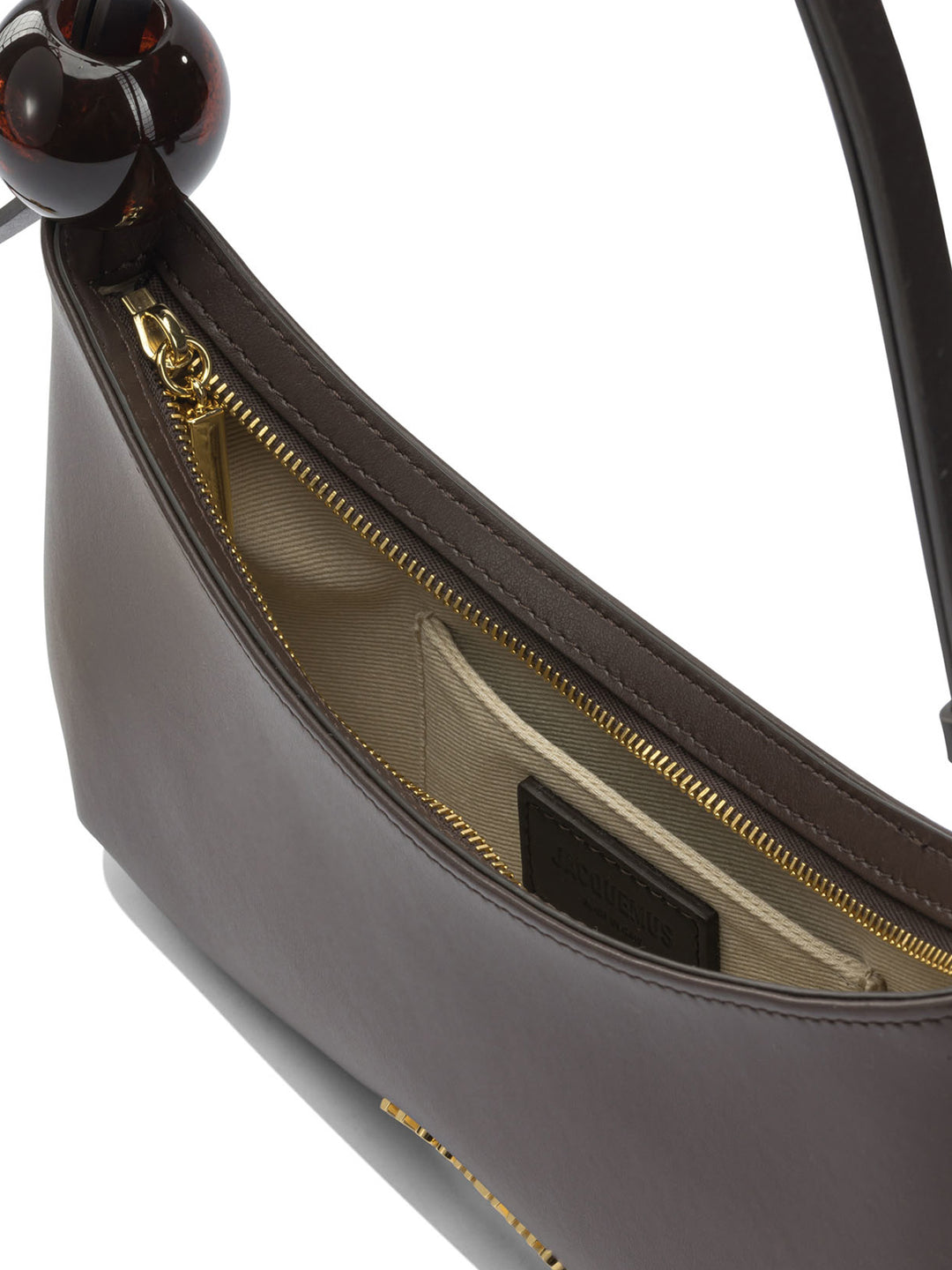 Jacquemus Le Bisou Perle Shoulder Bags - Brown | 4c5e24805782dae11a16ccdb41b3c1594d7a4723