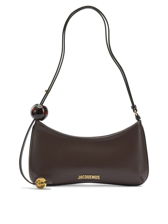 Le Bisou Perle Shoulder Bags Brown