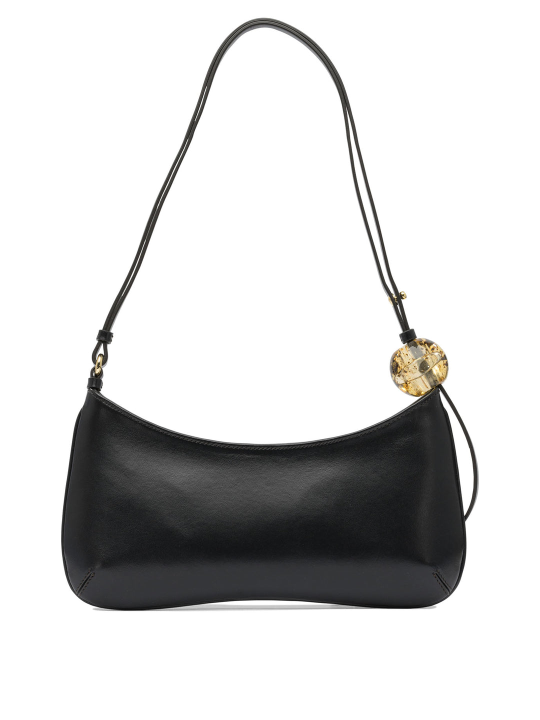 Jacquemus Le Bisou Perle Shoulder Bags - Black | a925c4fbb60f3fce209a80b22d56c56cf574083d