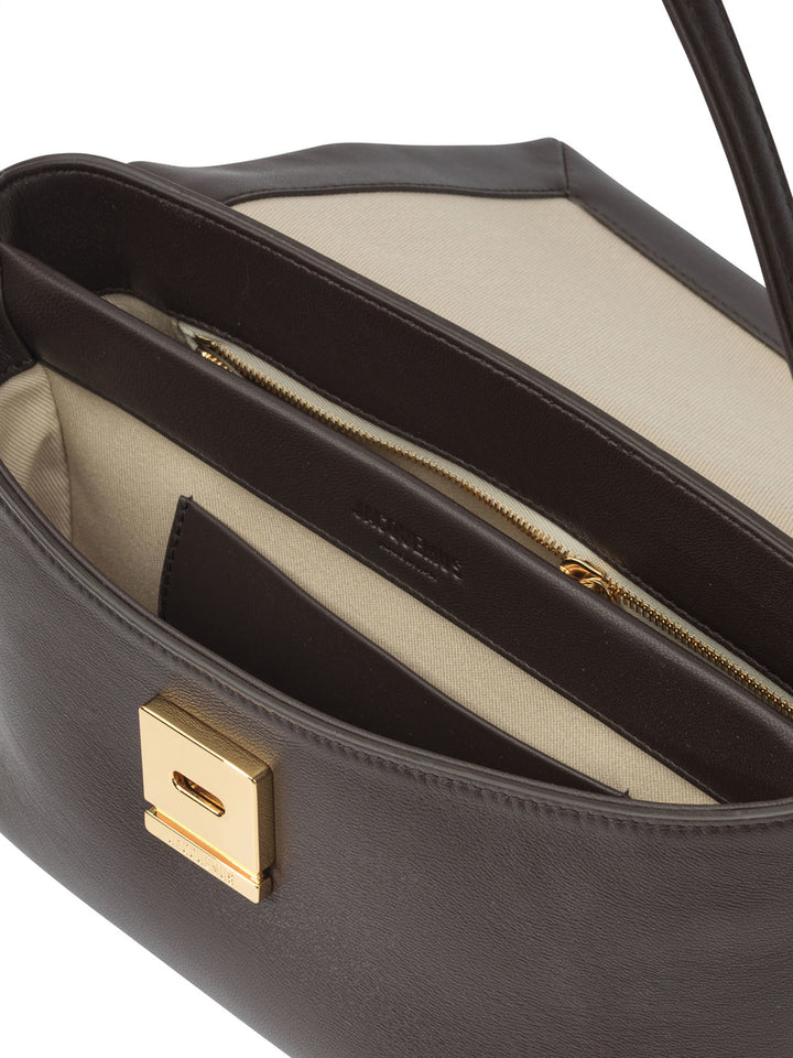 Jacquemus Rond Carré Shoulder Bags - Brown | 929dbd8bc5ff4b6a28c4dafb26883227c63cf392