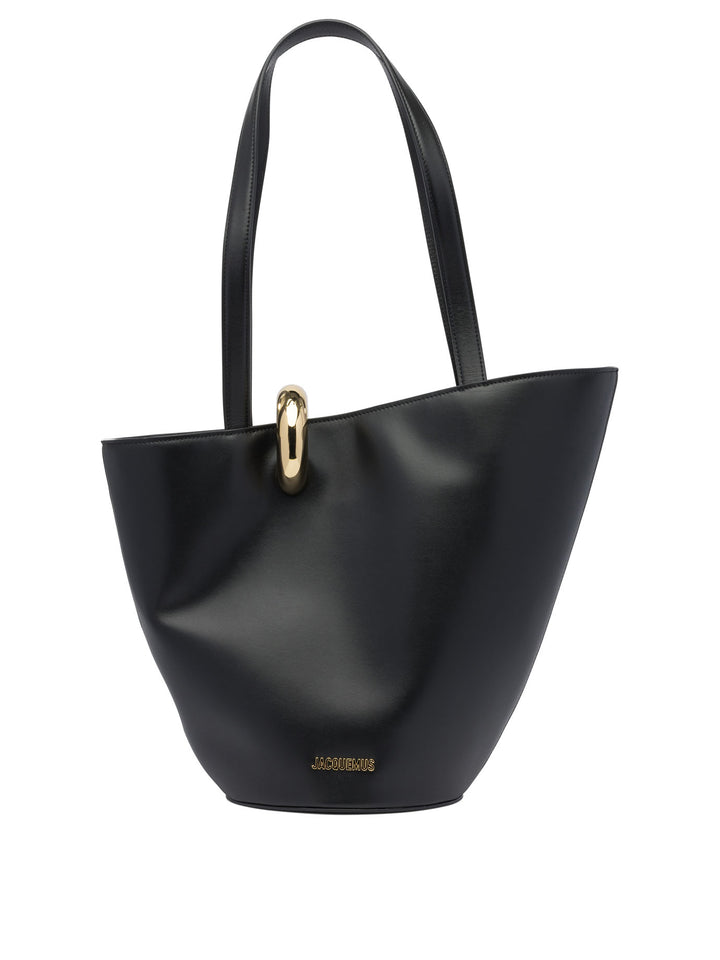 Jacquemus Le Bambola Shoulder Bags - Black | 1cc082094d70f9329e15ec553bdd99c87161575e