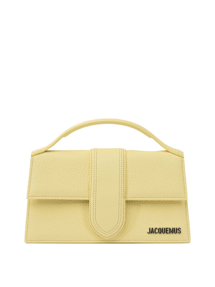Jacquemus Le Grand Bambino Handbags - Yellow | cd0c3a0598b0910d2c9eac4dc5c9ce6c371336c5
