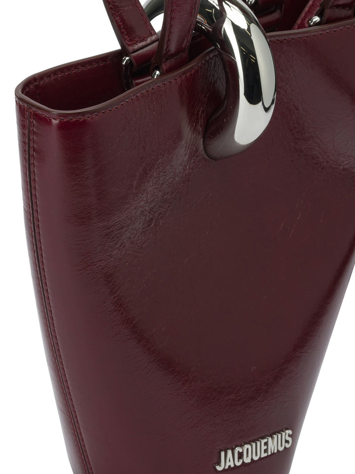 Jacquemus Le Petite Bambola Handbags - Bordeaux | 0959e5578816d22c4a12b643ad215b13c1138371