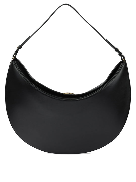 Le Ovalo Shoulder Bags Black