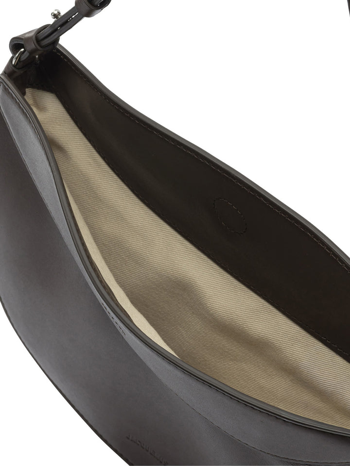 Jacquemus Le Petit Ovalo Shoulder Bags - Brown | a8e07d502b1f13ab5c93c979598cf94d6a62eff6