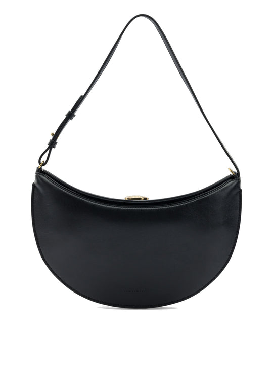 Le Petit Ovalo Shoulder Bags Black