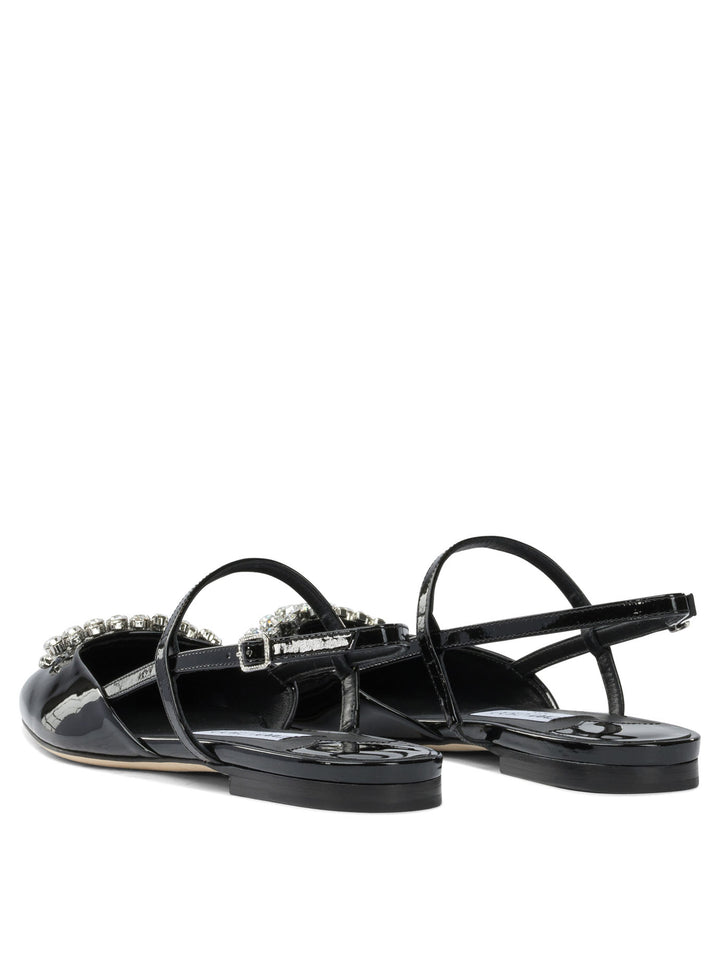 Jimmy Choo Belinda Ballerinas - Black | e399612cf594debf3308799f979fc93ef7ab0096