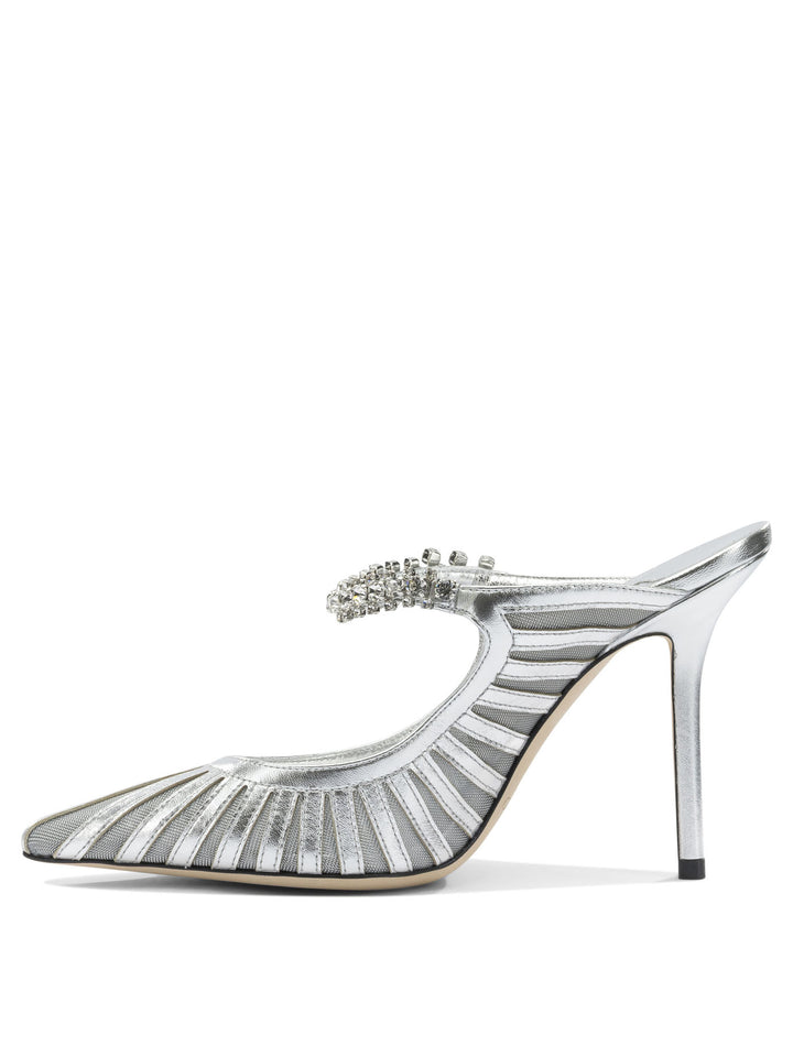 Jimmy Choo Bing Heeled shoes - Silver | abf093784341d7b22b06df05319d633f7c1630cd