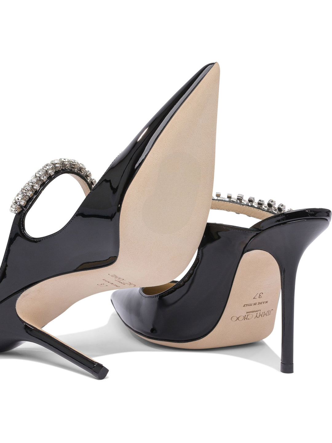 Jimmy Choo Bing 100 Mm Heeled shoes - Black | 4ae1f4eafd51a64e1bd4d4ceb8f51b904fbabdfc