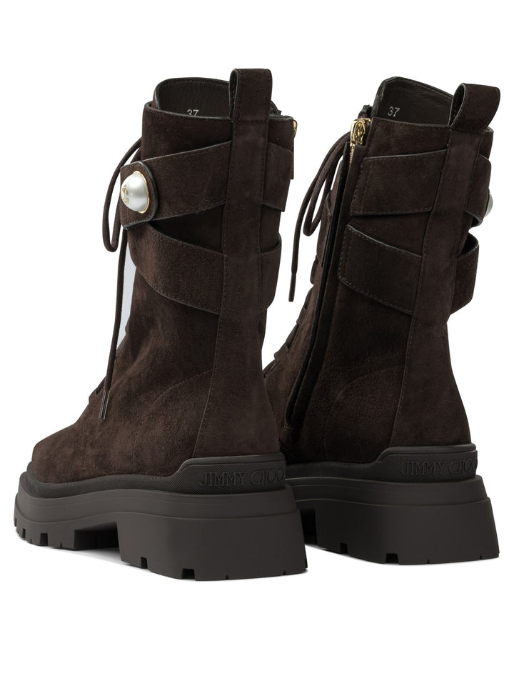 Jimmy Choo Noemi Boots - Brown | ba84cbc14d76087f8cd740bf50680d790118740e