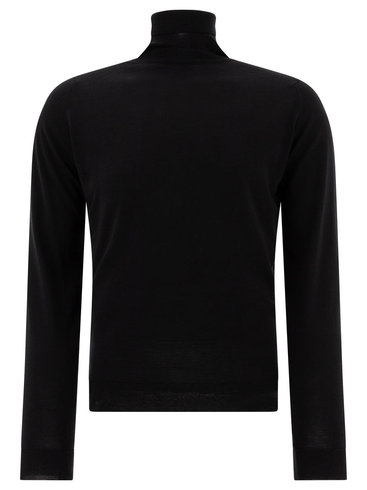 John Smedley Cherwell Knitwear - Black | 342d512f2e01ab8ca66e8c0d239202f4133d24b5