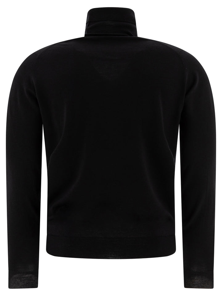 John Smedley Cherwell Knitwear - Black | 06df3480763b3fe23ecad7d0d09f034c42693bcd