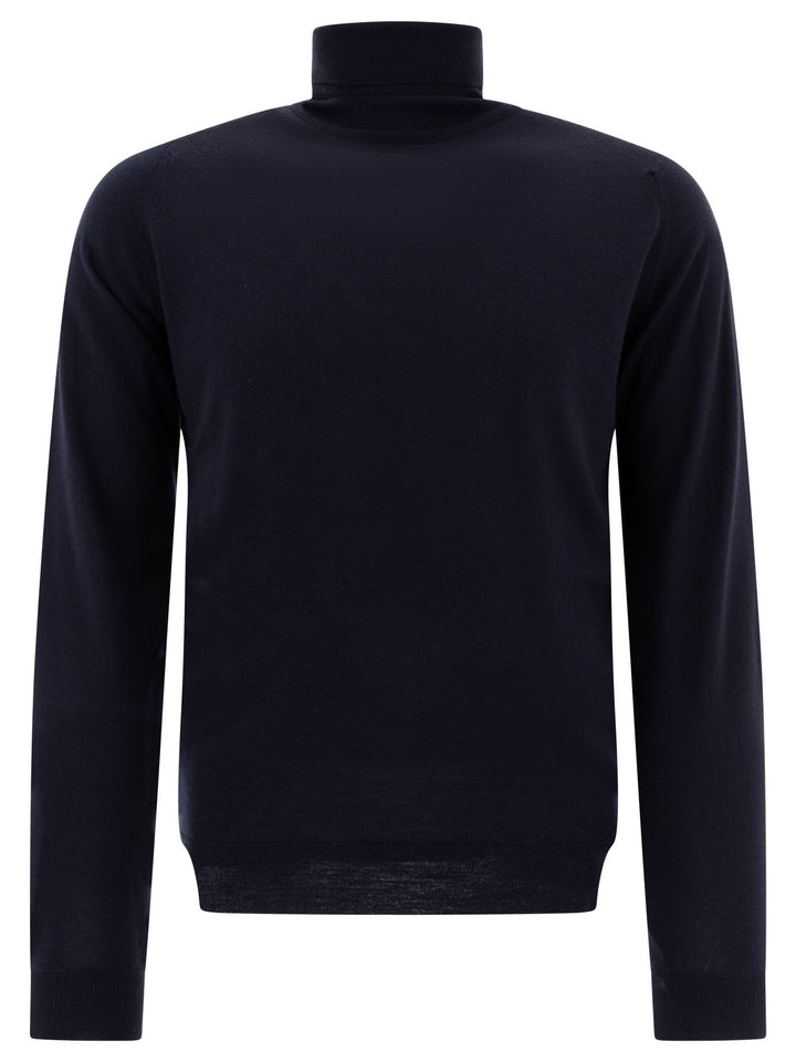 John Smedley Cherwell Knitwear - Blue | 1ab99744230a58ff1f2aeb609f921e99710bdcee