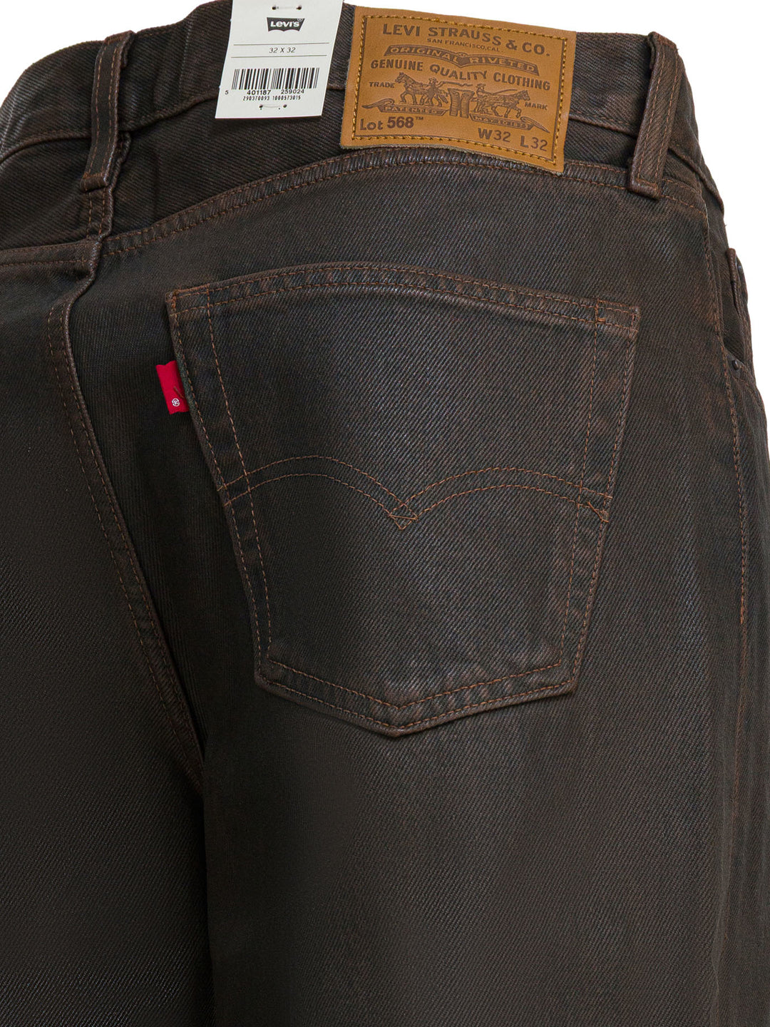 Levi'S 568 Loose Straight Jeans - Brown | 6be77ba47d1b9ea941cd370647842e19cf0c923a