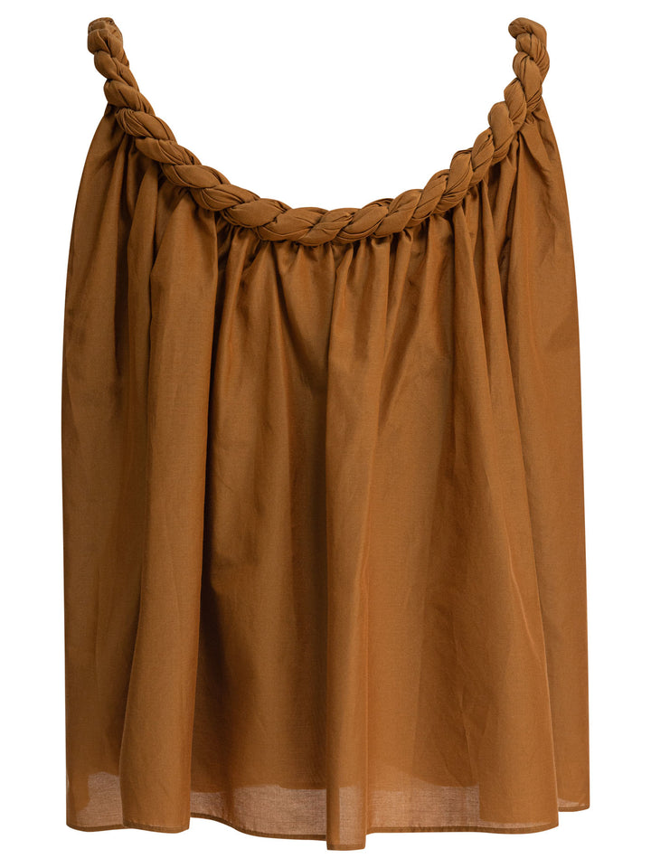 Loulou De Saison  Tops - Brown | ccf253aed2e851f71ba4f570bfefeb6e37e48d07