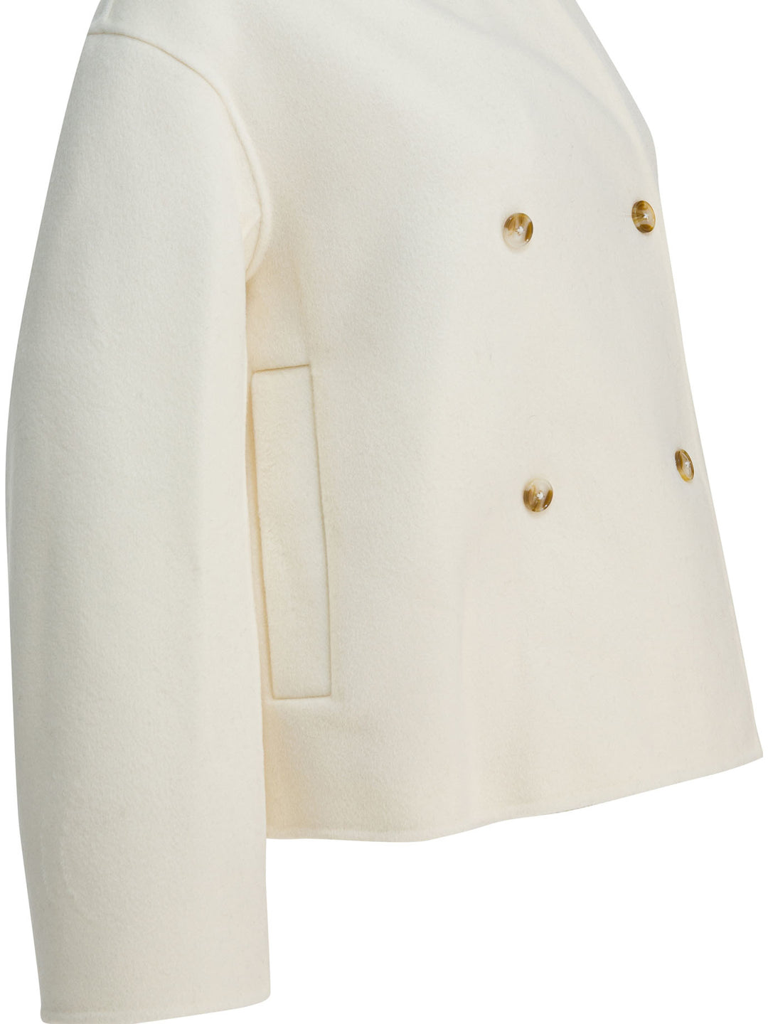 Loulou De Saison Jackets & Coats Jackets and Coats - White | 973065b5fb64784ff3b8f96974acd1675080f523