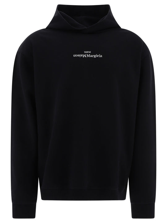Hoodie With Logo Sweatshirts Black